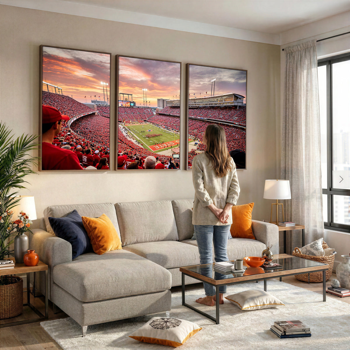 94754966-MGV-CV-36X24 - Stadium Wall Art Canvas Print
