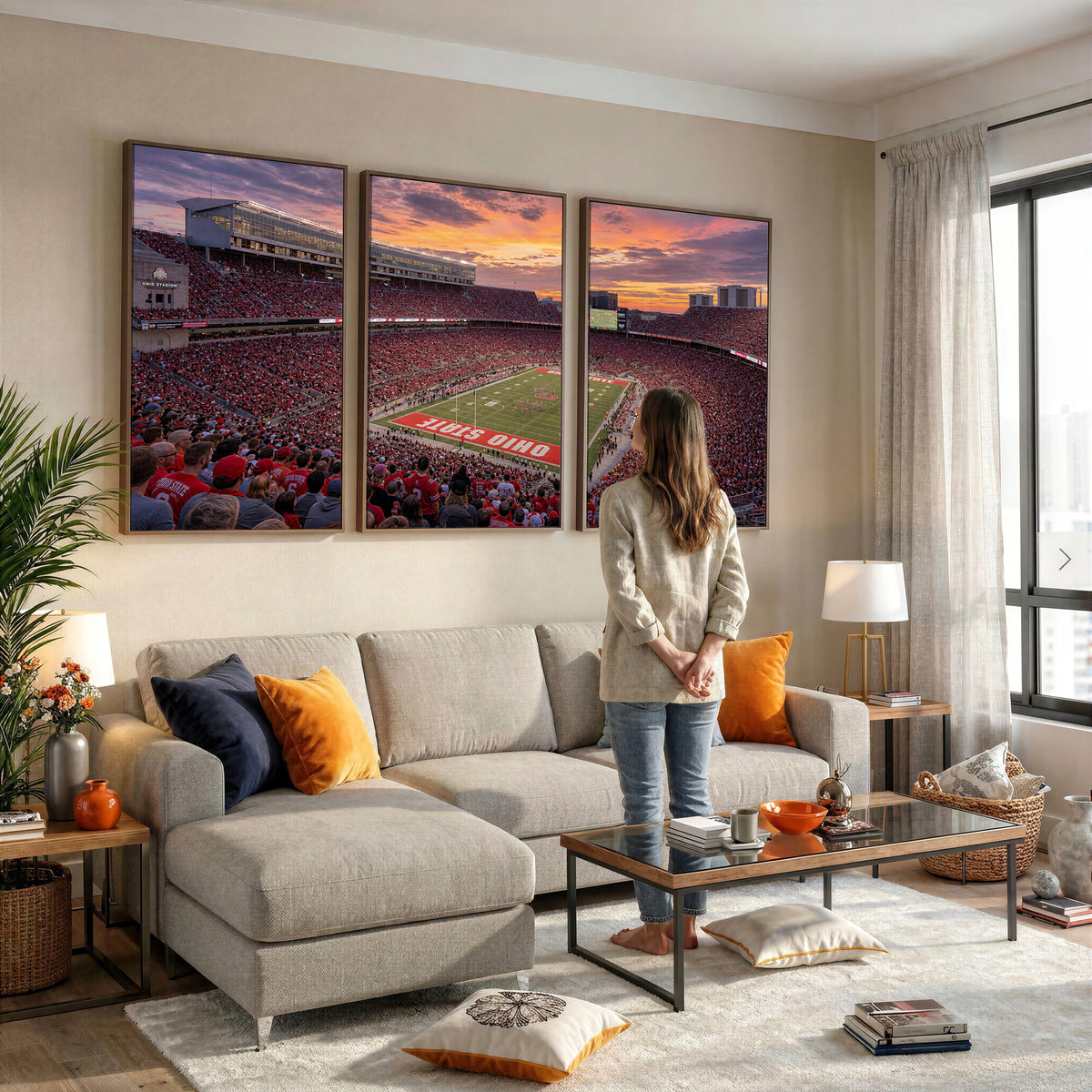 95137596-MGV-CV-36X24 - Stadium Wall Art Canvas Print