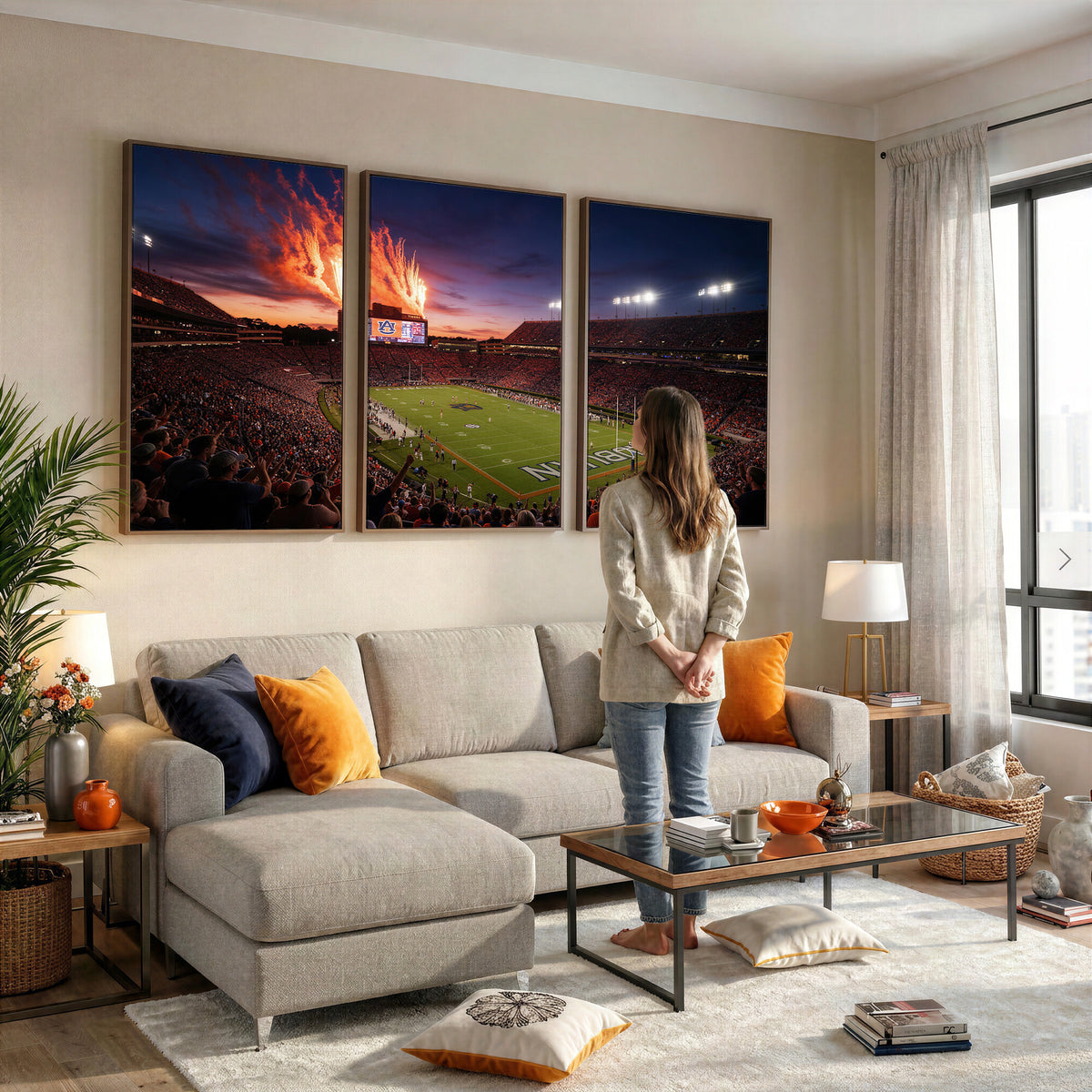 30686080-MGV-CV-36X24 - Stadium Wall Art Canvas Print