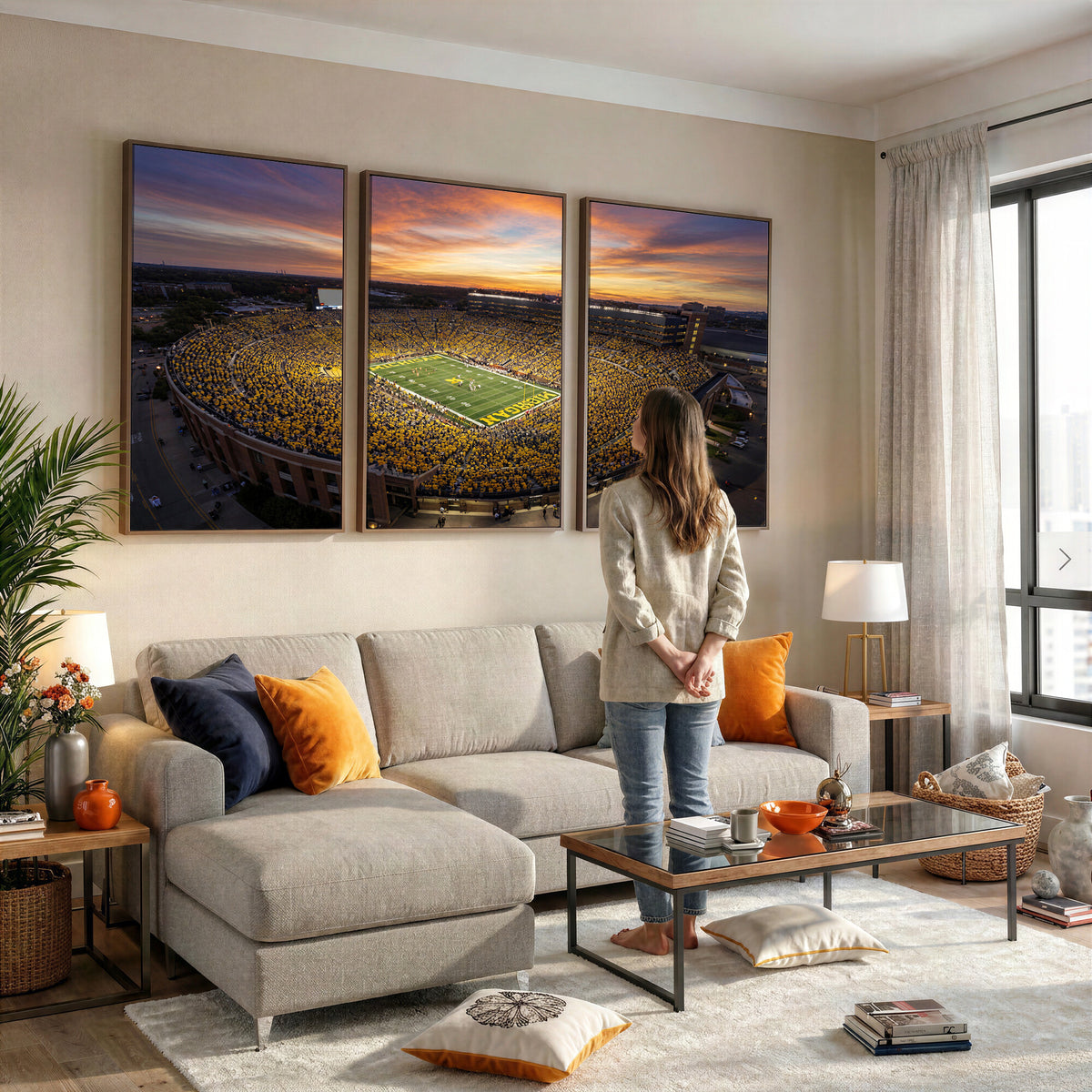 64902586-MGV-CV-36X24 - Stadium Wall Art Canvas Print