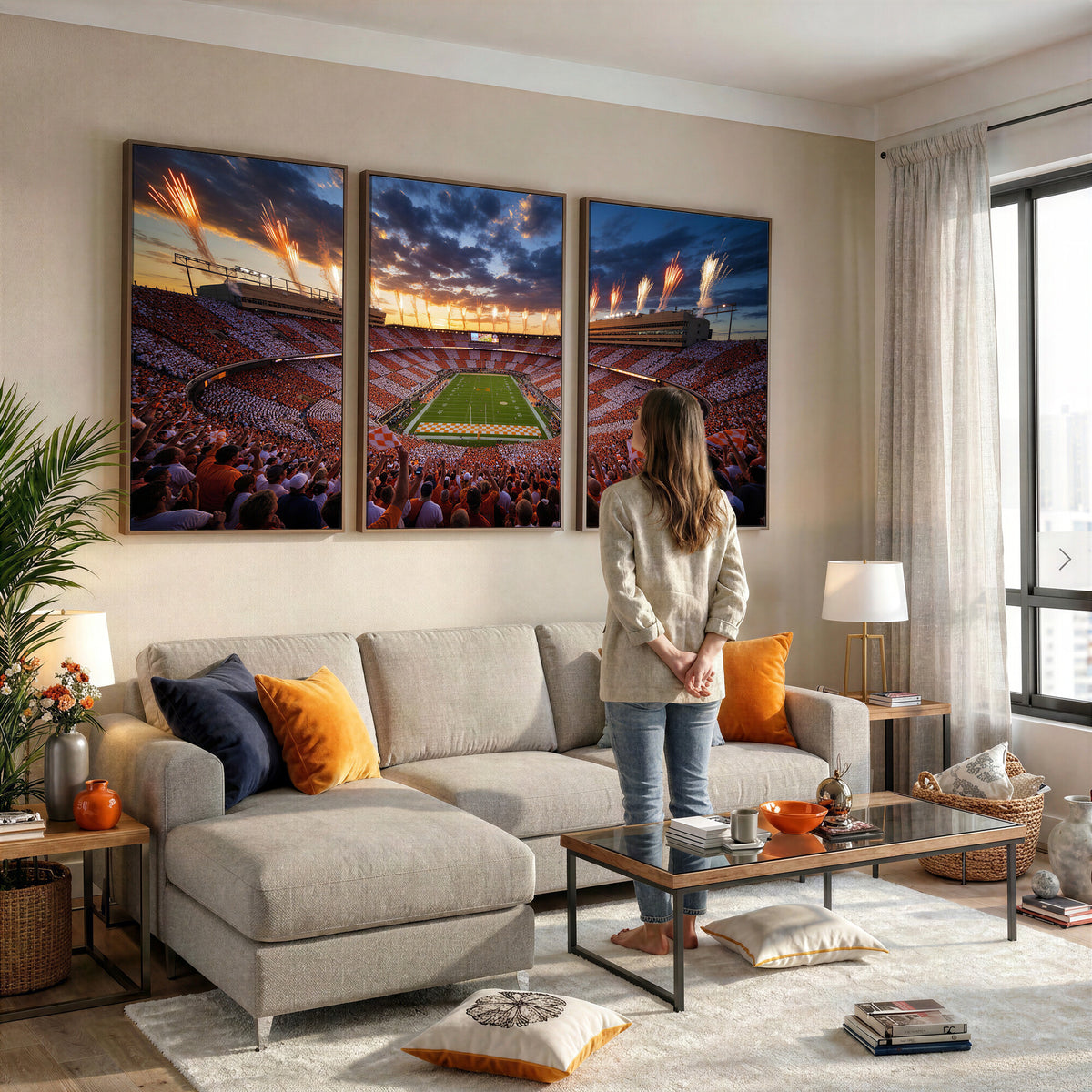 29672818-MGV-CV-36X24 - Stadium Wall Art Canvas Print