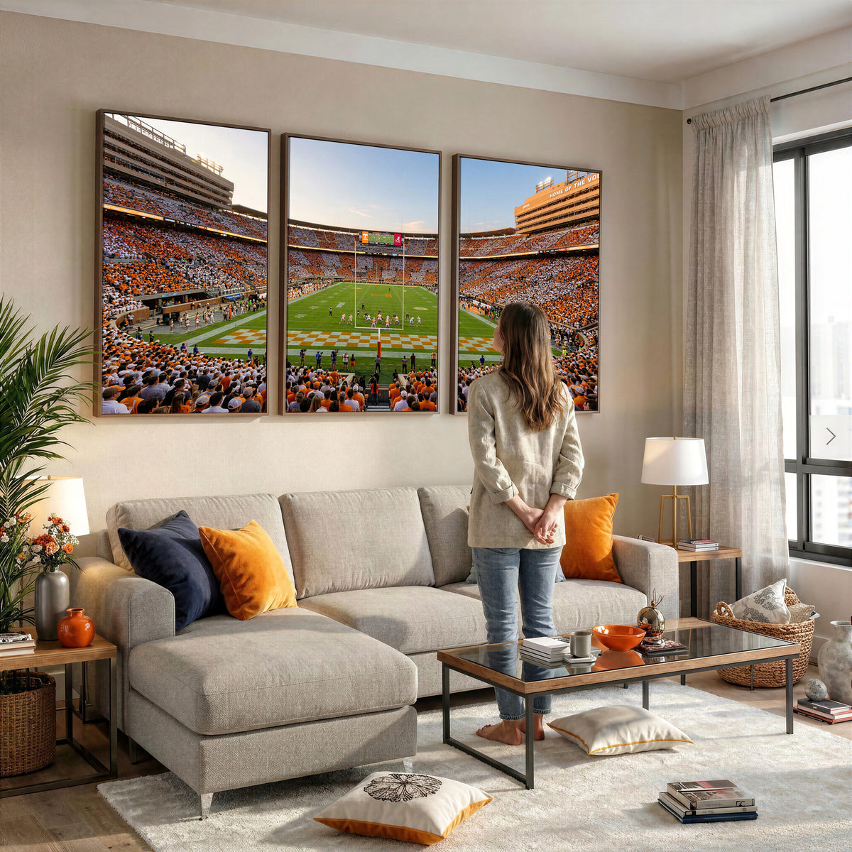 74509135-MGV-CV-36X24 - Stadium Wall Art Canvas Print
