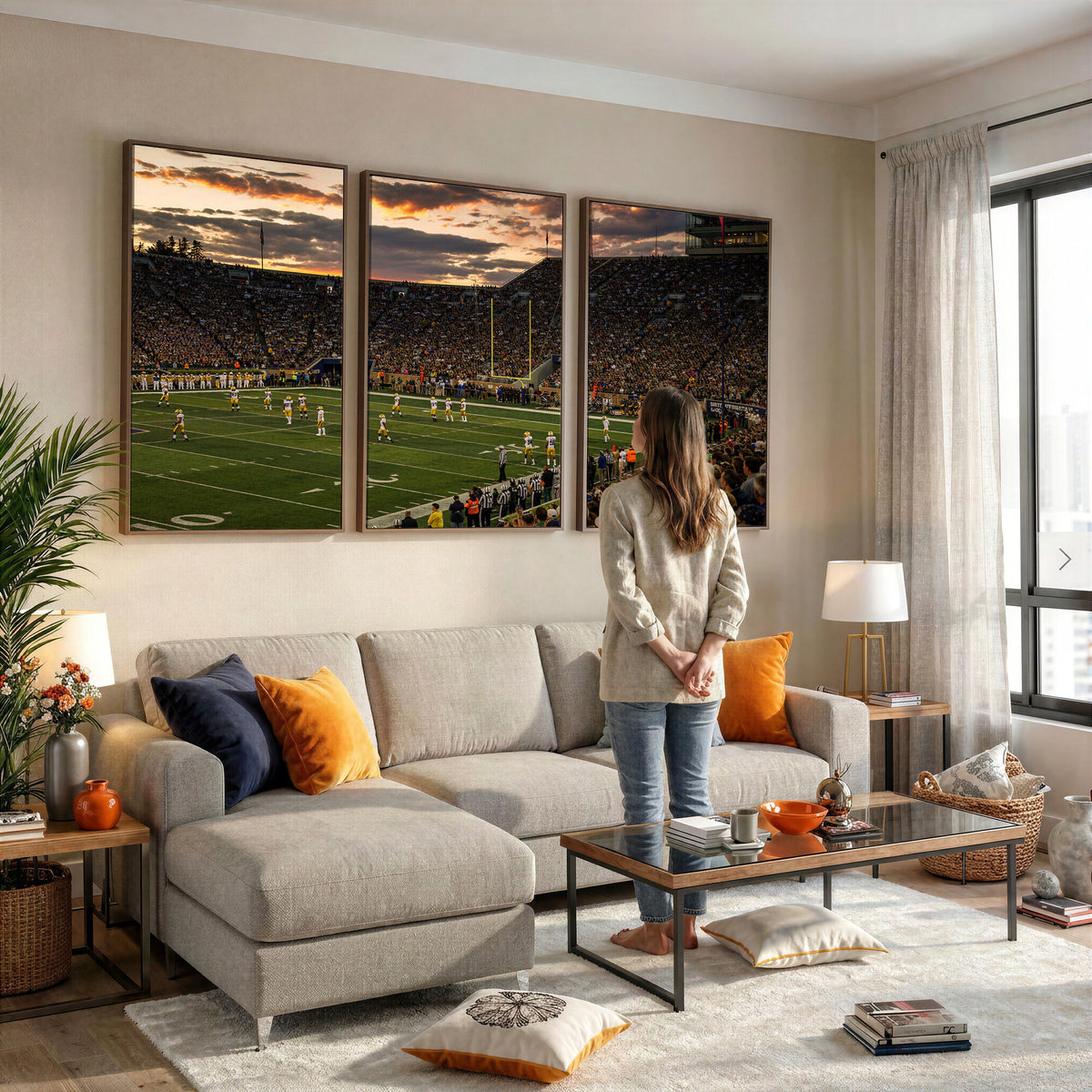 17703678-MGV-CV-36X24 - Stadium Wall Art Canvas Print