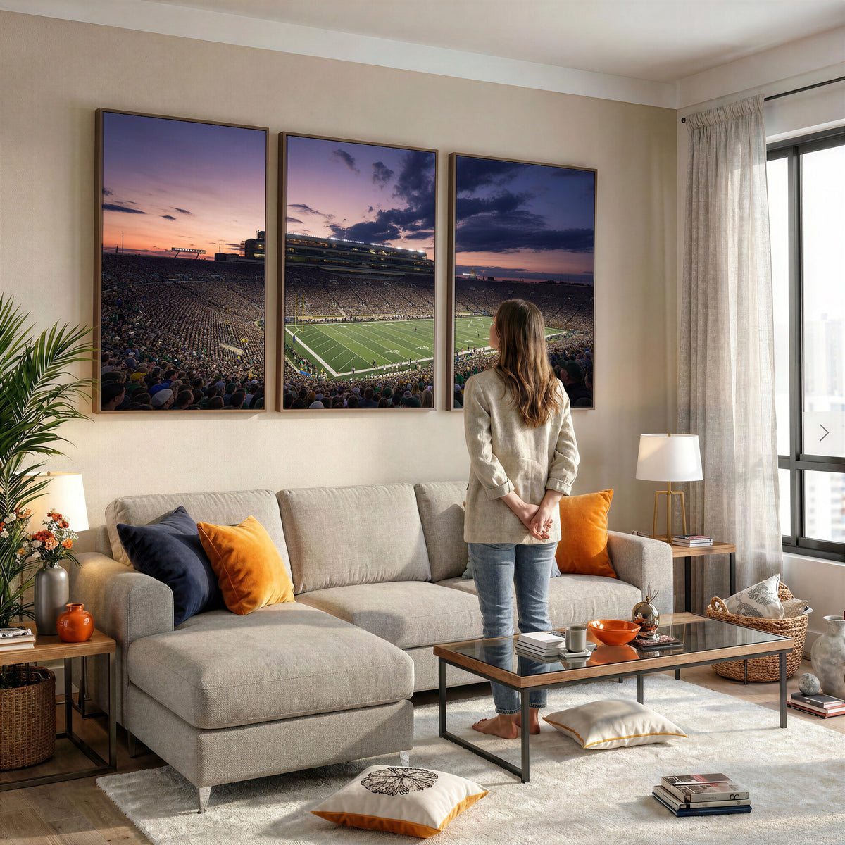 48837941-MGV-CV-36X24 - Stadium Wall Art Canvas Print