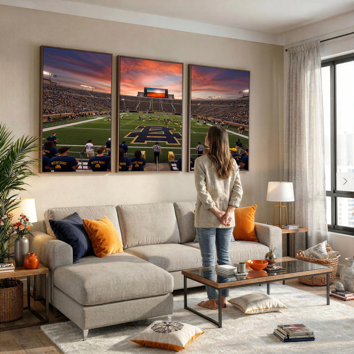 75411323-MGV-CV-36X24 - Stadium Wall Art Canvas Print