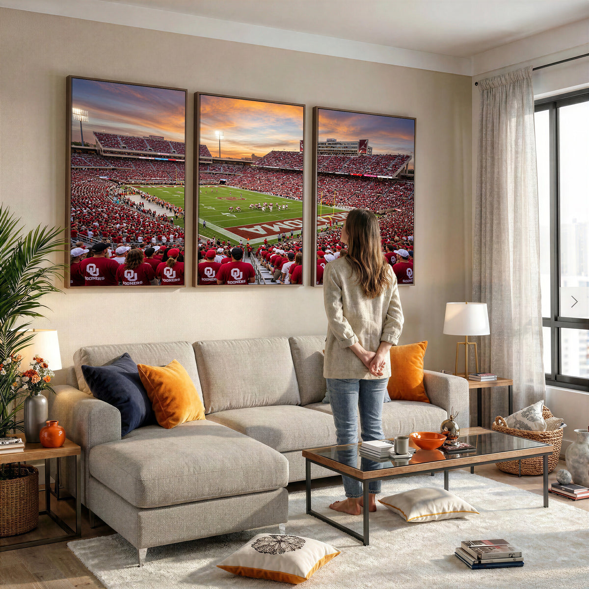 92718741-MGV-CV-36X24 - Stadium Wall Art Canvas Print