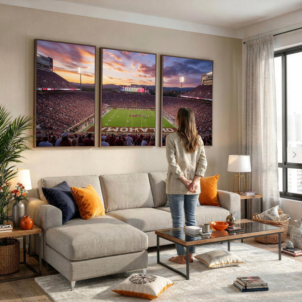18509931-MGV-CV-36X24 - Stadium Wall Art Canvas Print