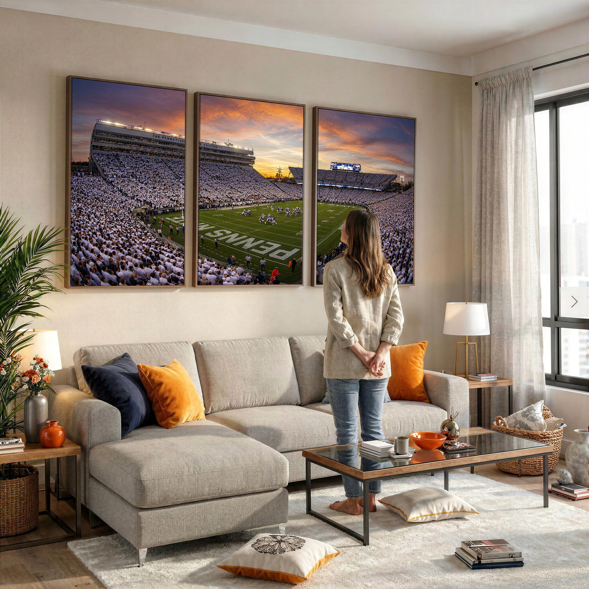 37485833-MGV-CV-36X24 - Stadium Wall Art Canvas Print