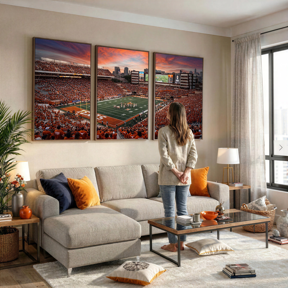 68564193-MGV-CV-36X24 - Stadium Wall Art Canvas Print