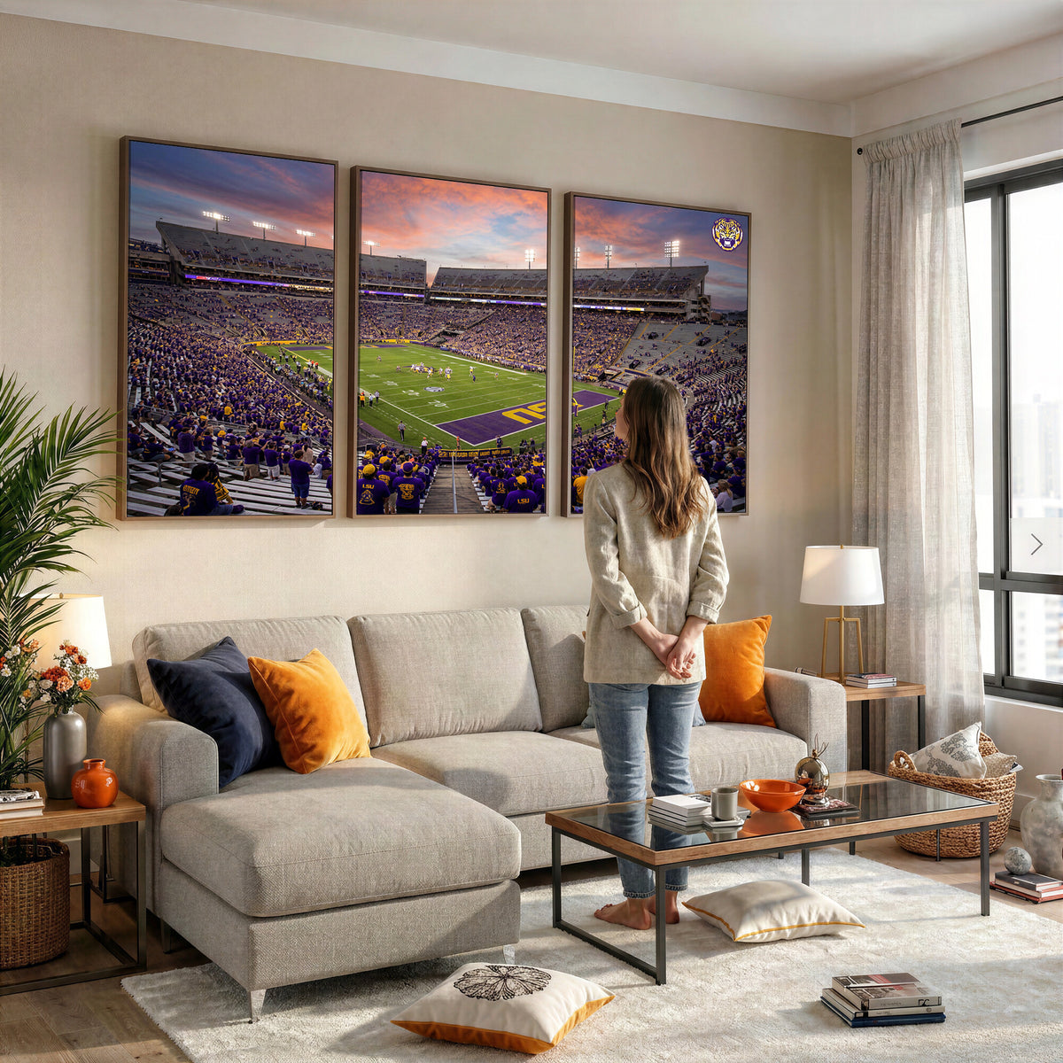 20281385-MGV-CV-36X24 - Stadium Wall Art Canvas Print