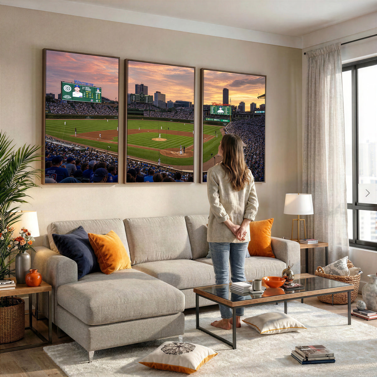 41641466-MGV-CV-36X24 - Stadium Wall Art Canvas Print
