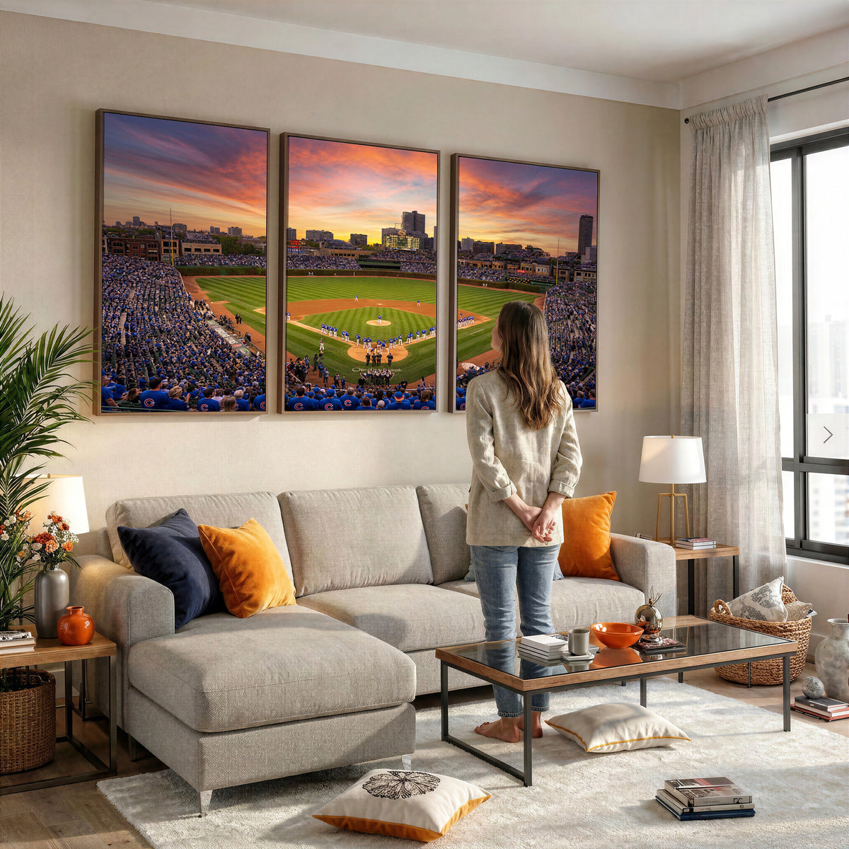 42812246-MGV-CV-36X24 - Stadium Wall Art Canvas Print
