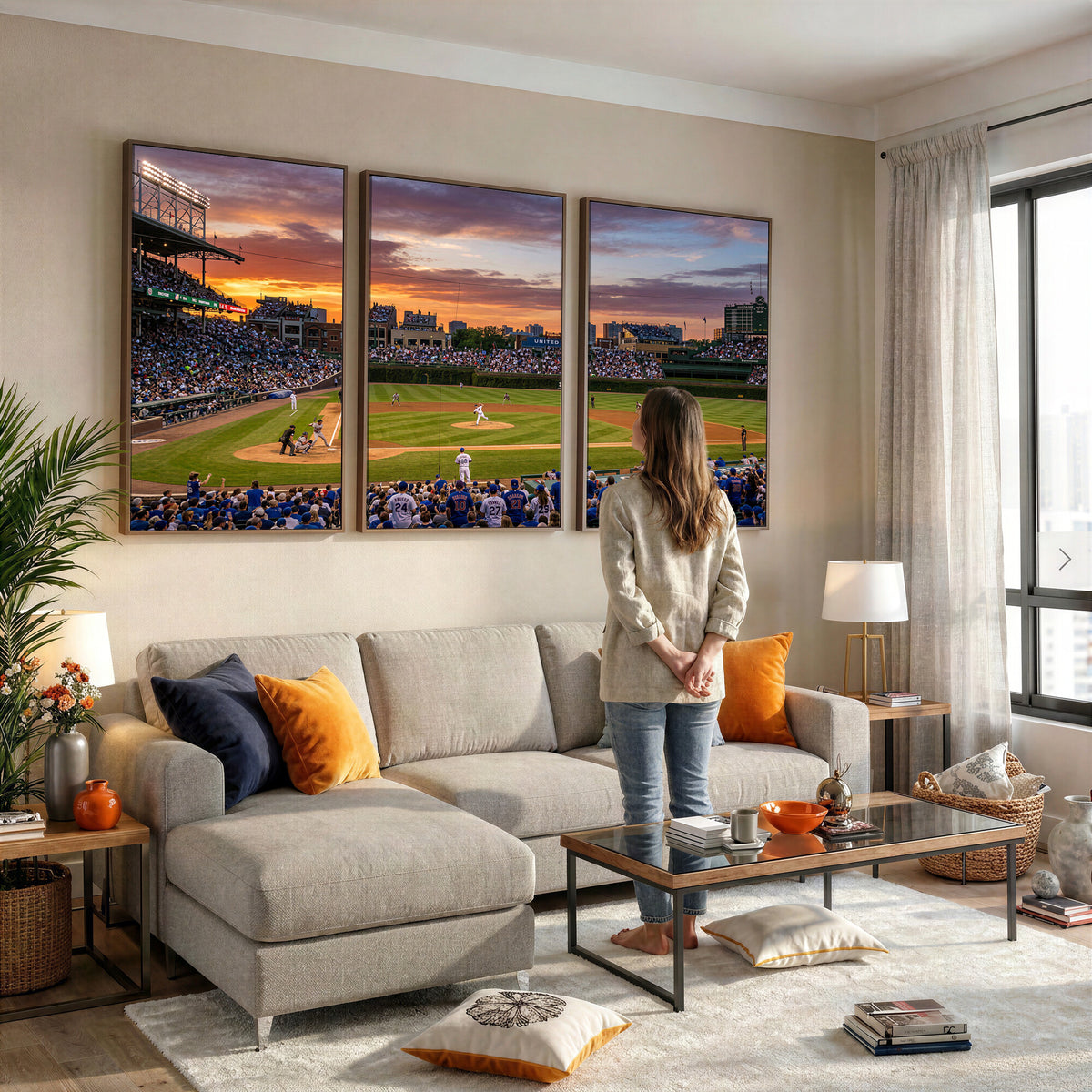 71103551-MGV-CV-36X24 - Stadium Wall Art Canvas Print