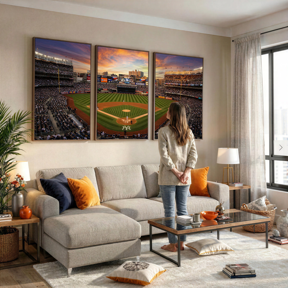 71157927-MGV-CV-36X24 - Stadium Wall Art Canvas Print