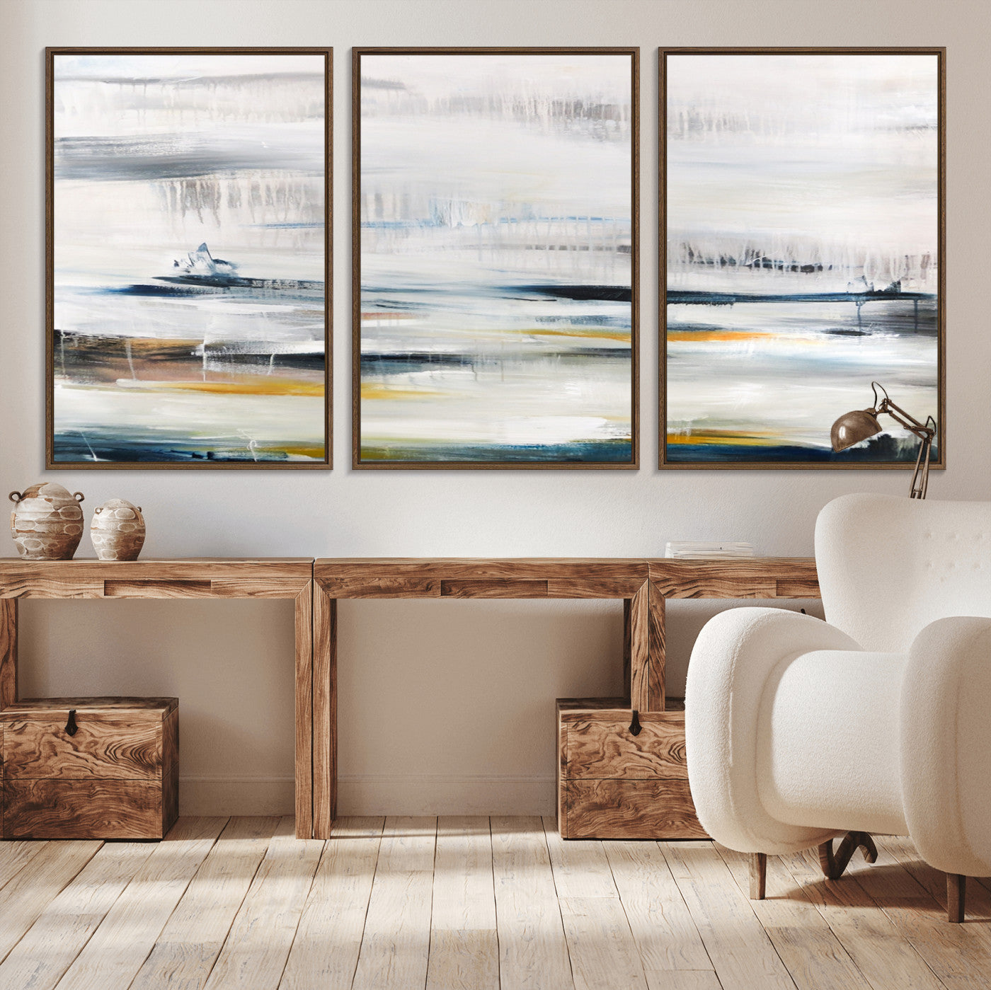 74932-MGV-CV-36X24-Soft Color Abstract Canvas Print