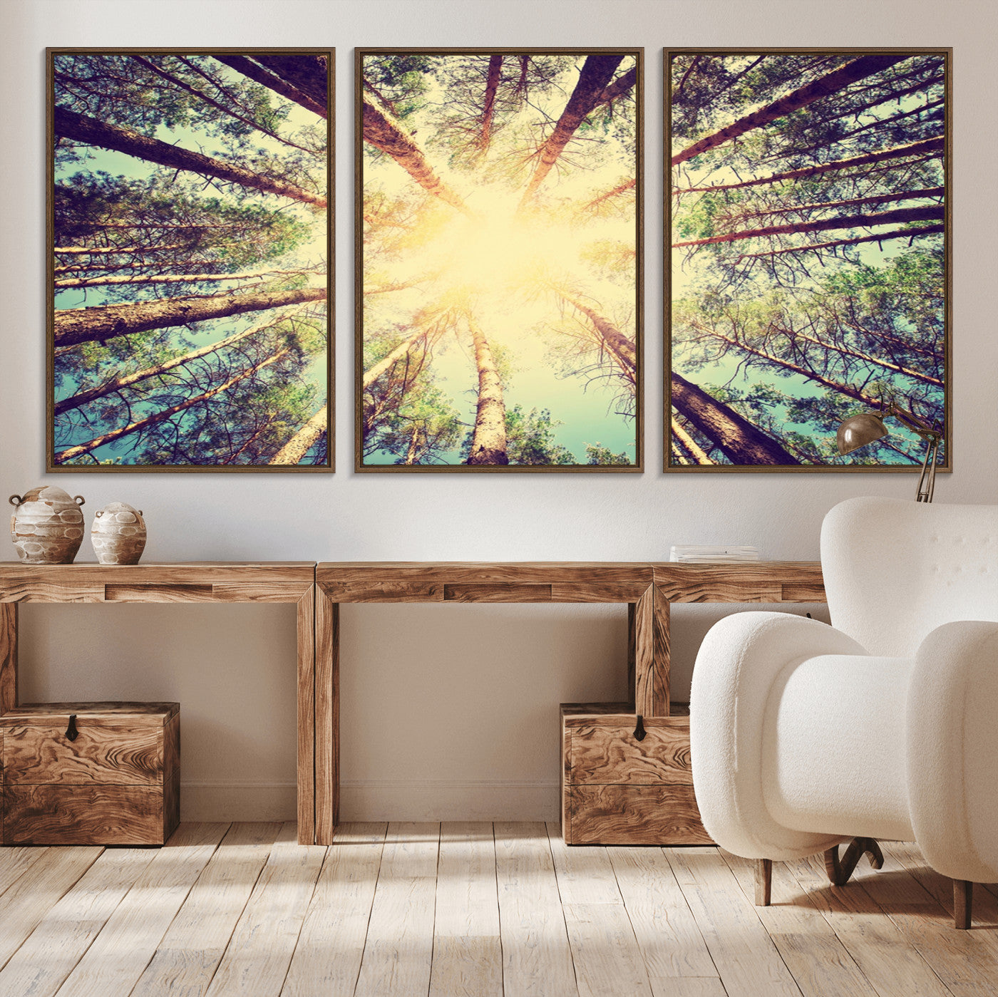 89611-MGV-CV-36X24-Tree and Sunshine Canvas Print