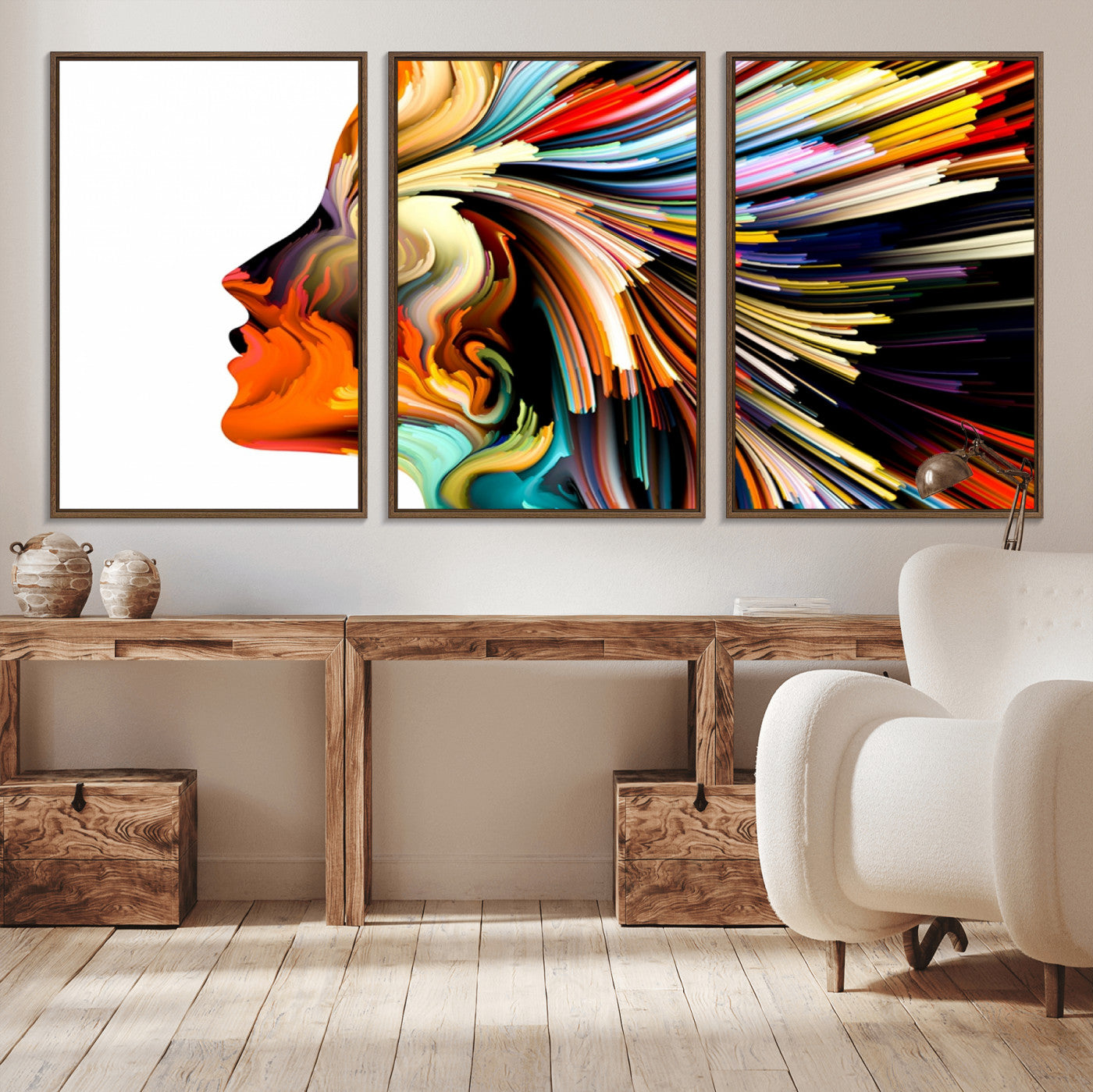 -Profile Colors Canvas Print