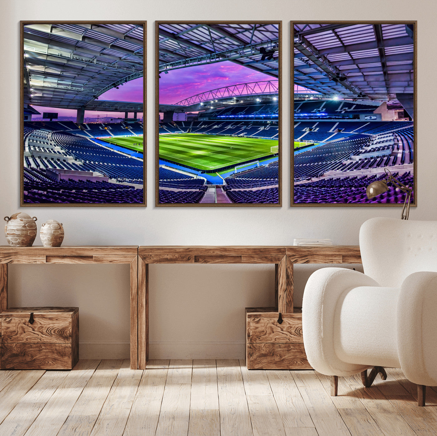 -FC Porto Soccer Team Print Canvas- Dragon Stadium Wall Art Canvas Print