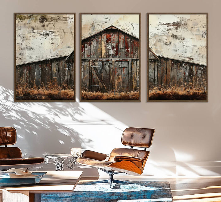 Rustic Barn Wall Art enhances your space with farmhouse-style decor.