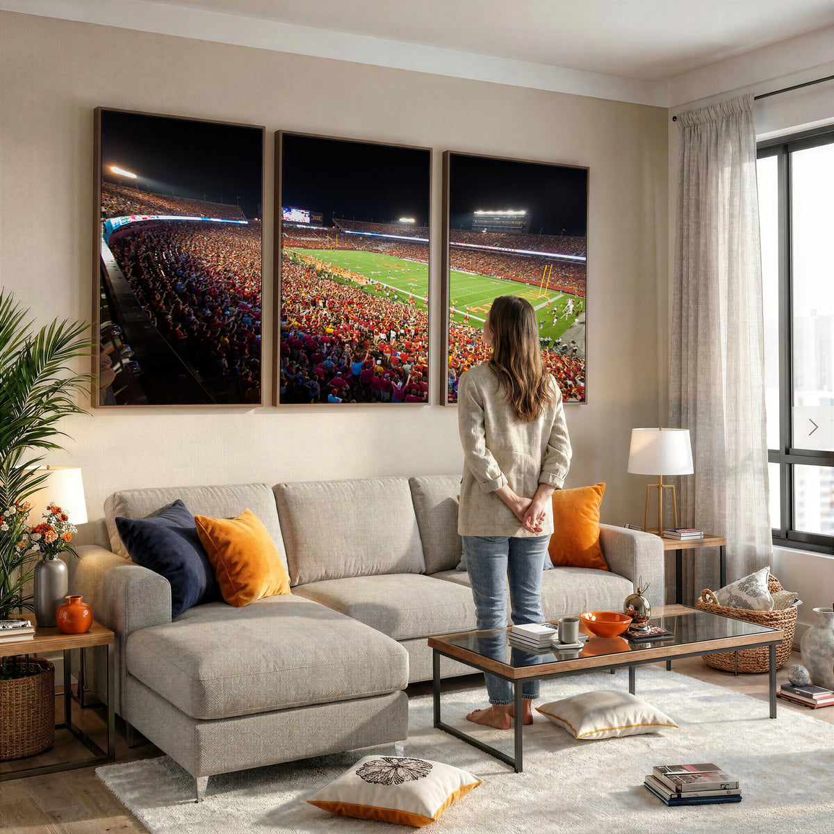 35139-MGV-CV-36X24 - Iowa State University Cyclones Canvas Print, Jack Trice Stadium
