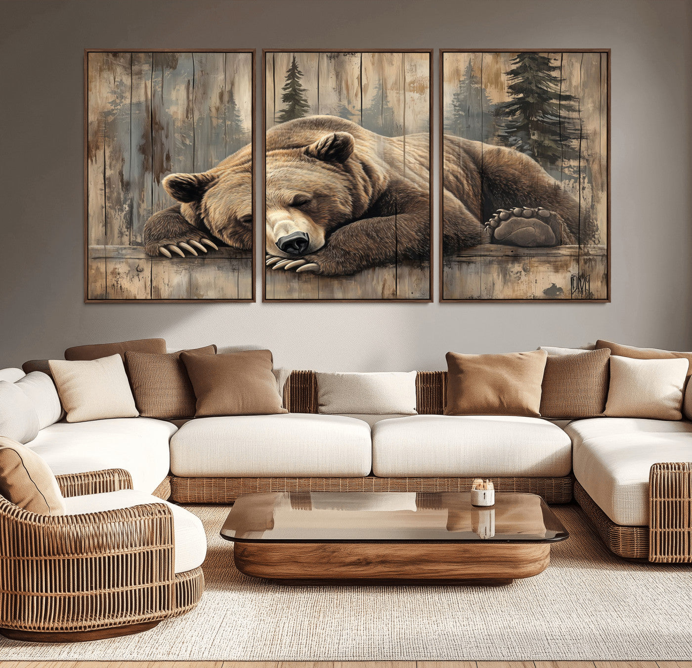 MGV-FC-60X30-3P - Wall Art Canvas Print