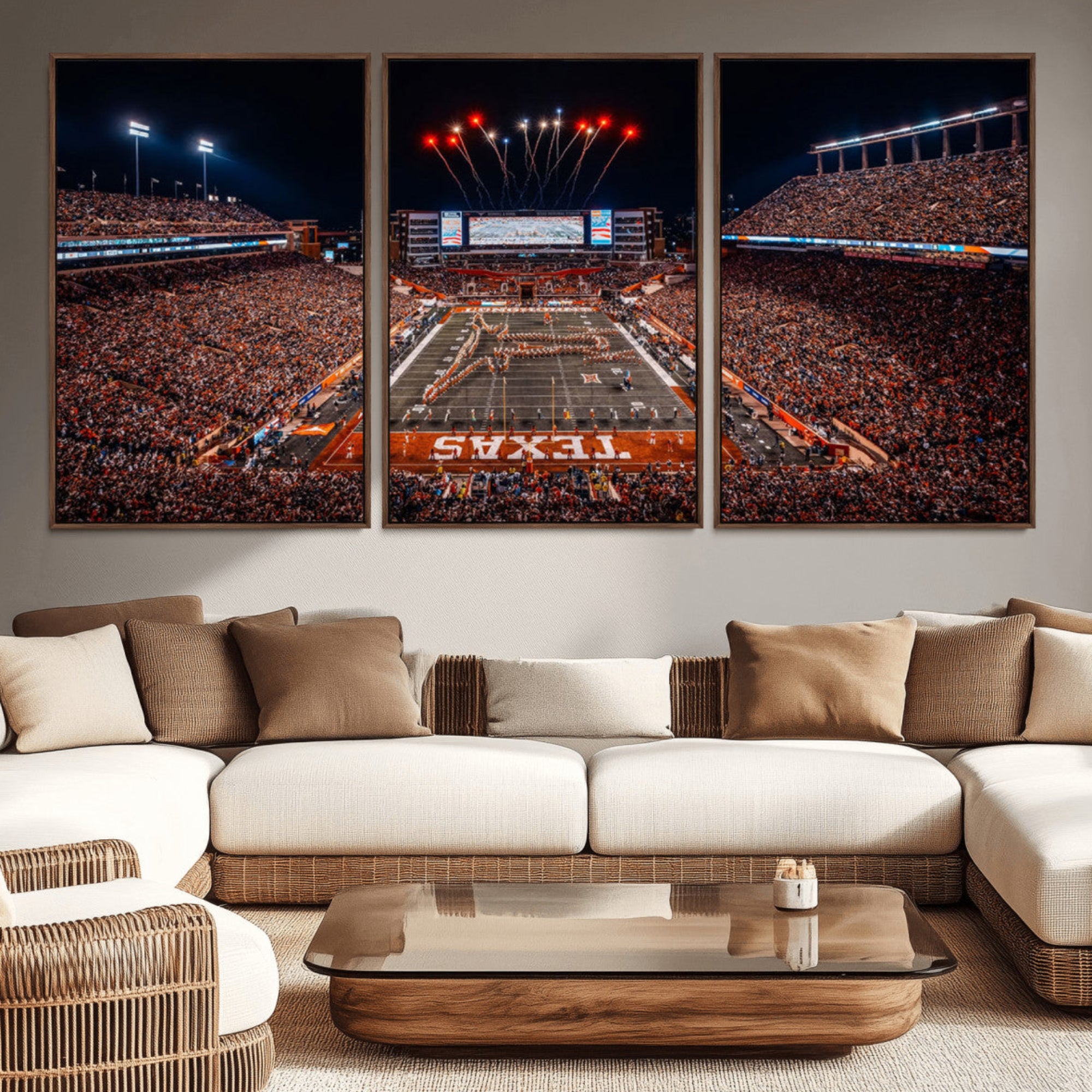 58778-MGV-CV-36X24-Texas Memorial Stadium Wall Art Canvas Print