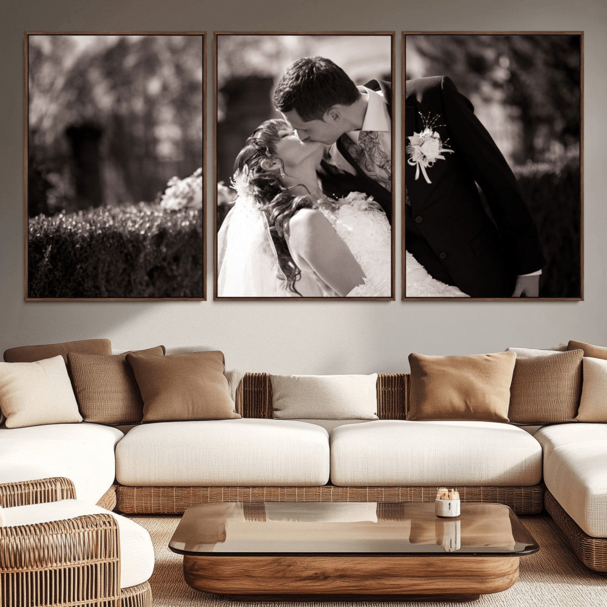 CSTM6030-MGV-CV-36X24-Create Your Own Photo Canvas Print - Personalized Wall Art for Home Decor Wall Art Print, Create