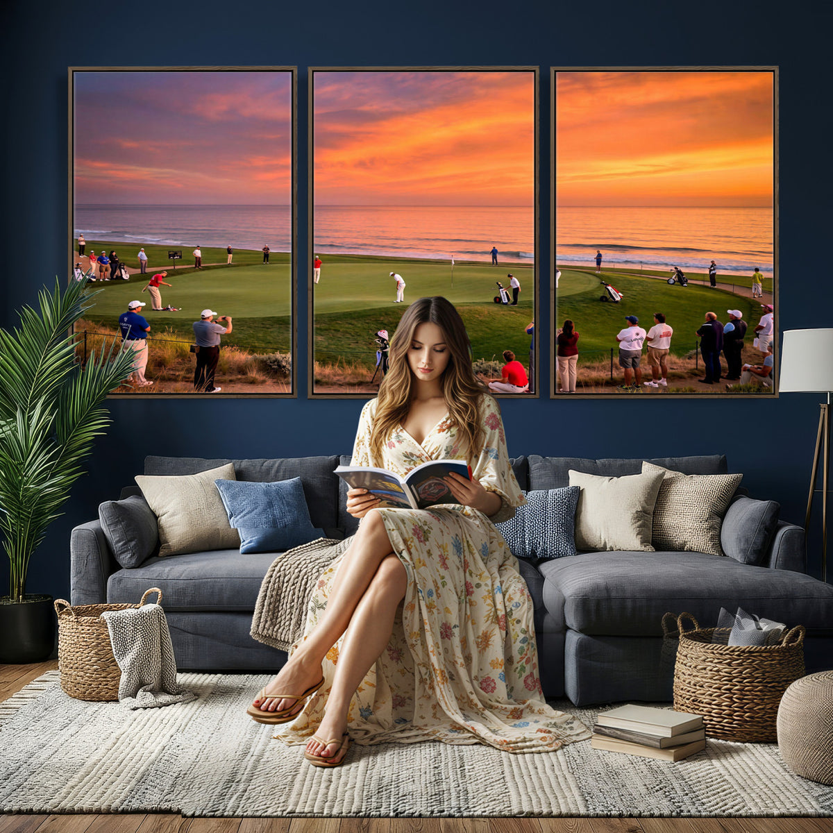 57561775-MGV-CV-36X24 - Stadium Wall Art Canvas Print