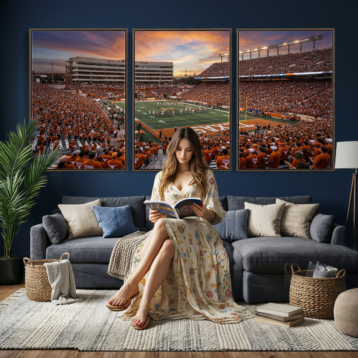 23560699-MGV-CV-36X24 - Stadium Wall Art Canvas Print