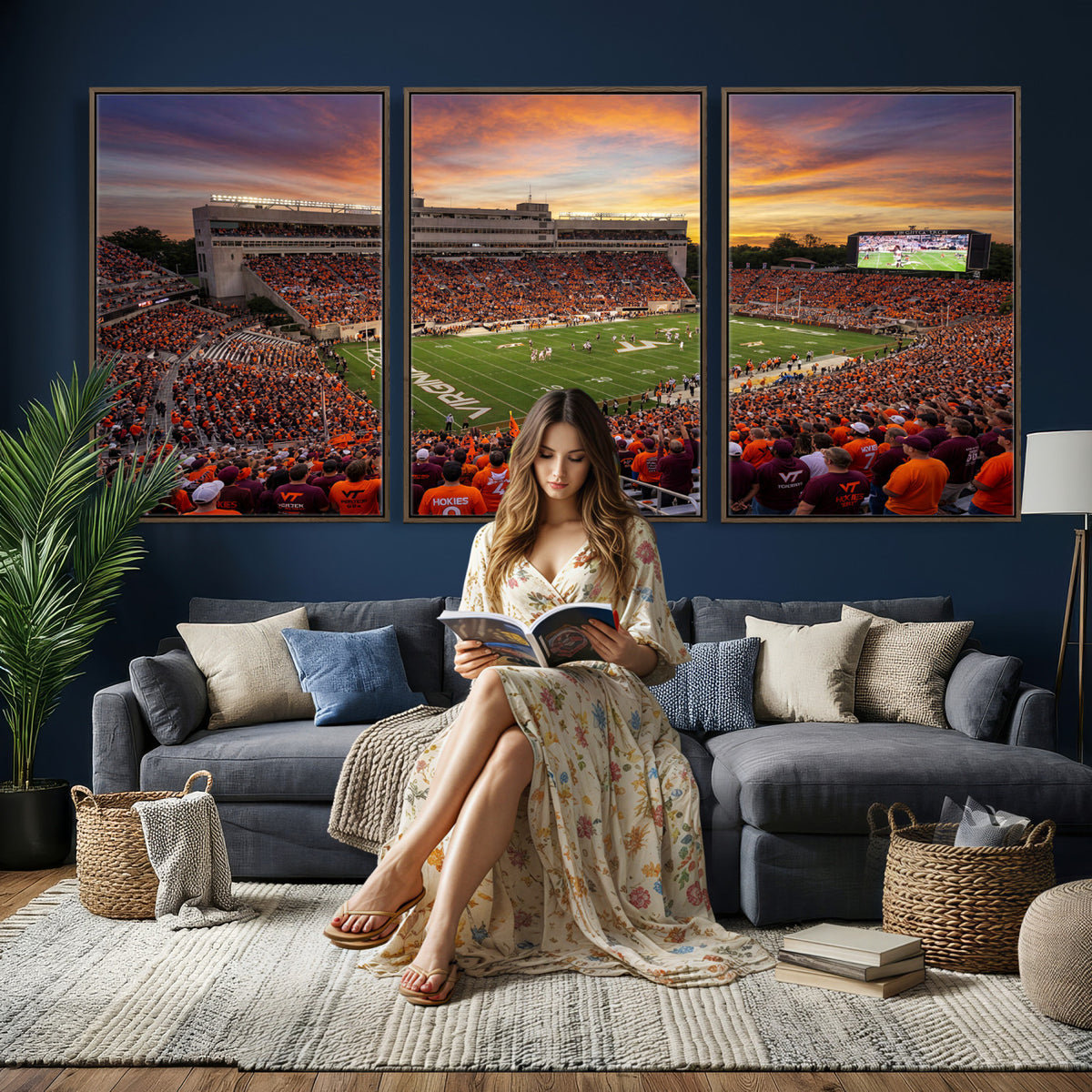 23178259-MGV-CV-36X24 - Stadium Wall Art Canvas Print