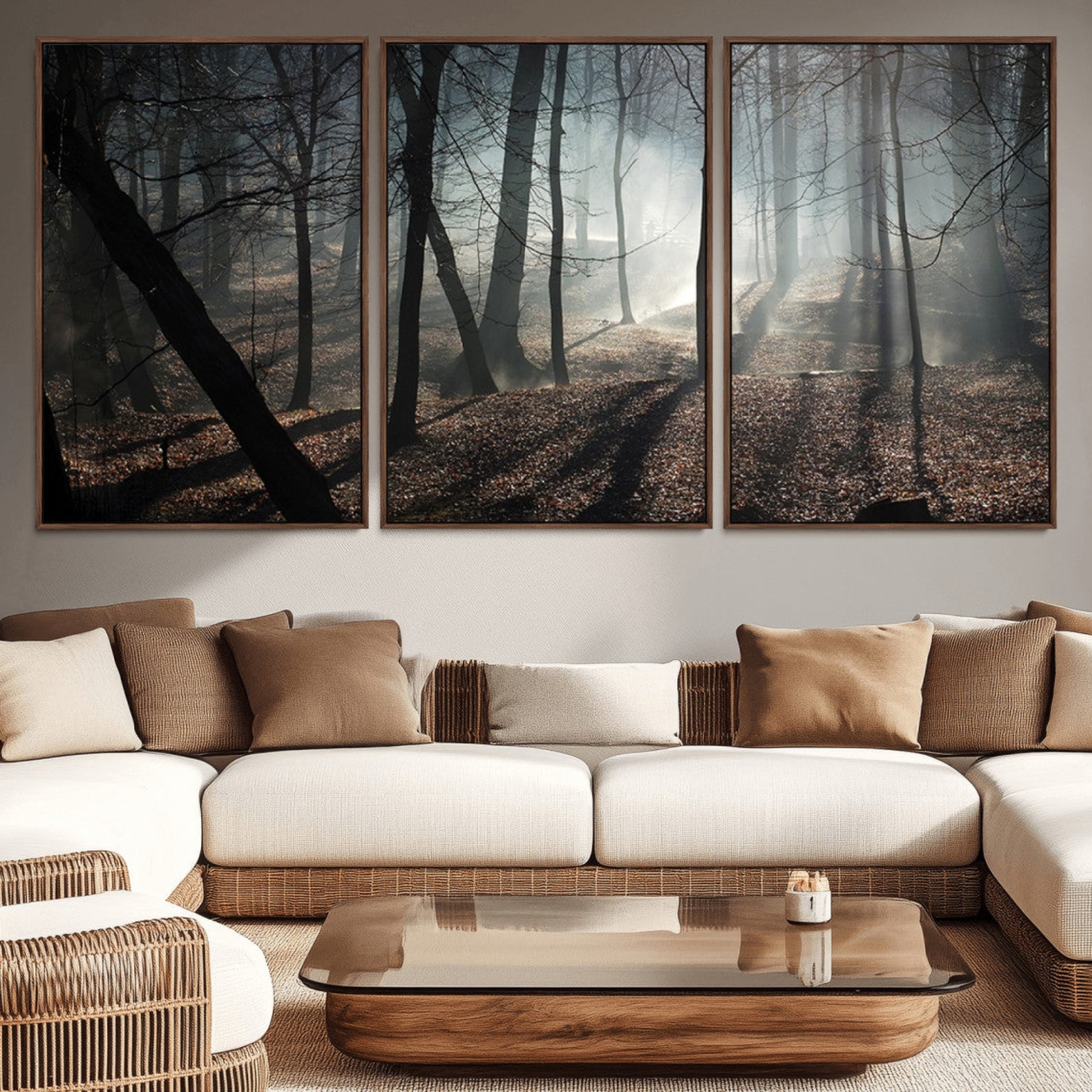 15648-MGV-CV-36X24-Dark Family and Tree Wall Art Canvas Print