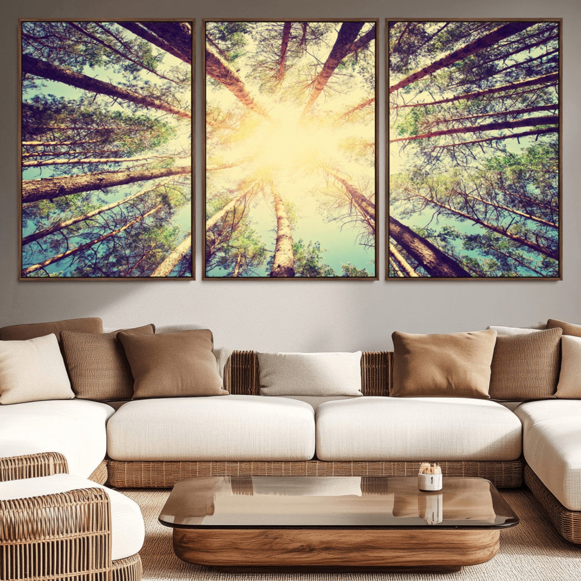 89611-MGV-CV-36X24-Tree and Sunshine Canvas Print