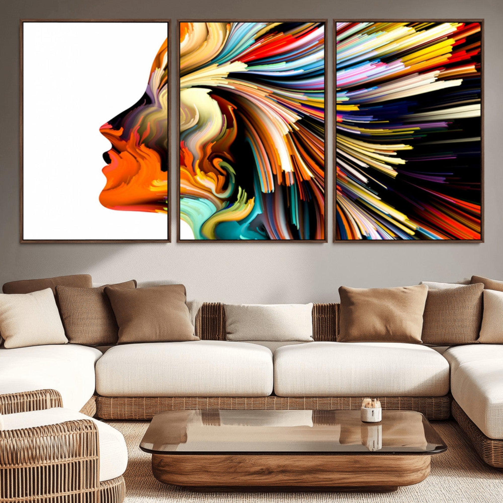 76813-MGV-CV-36X24-Profile Colors Canvas Print
