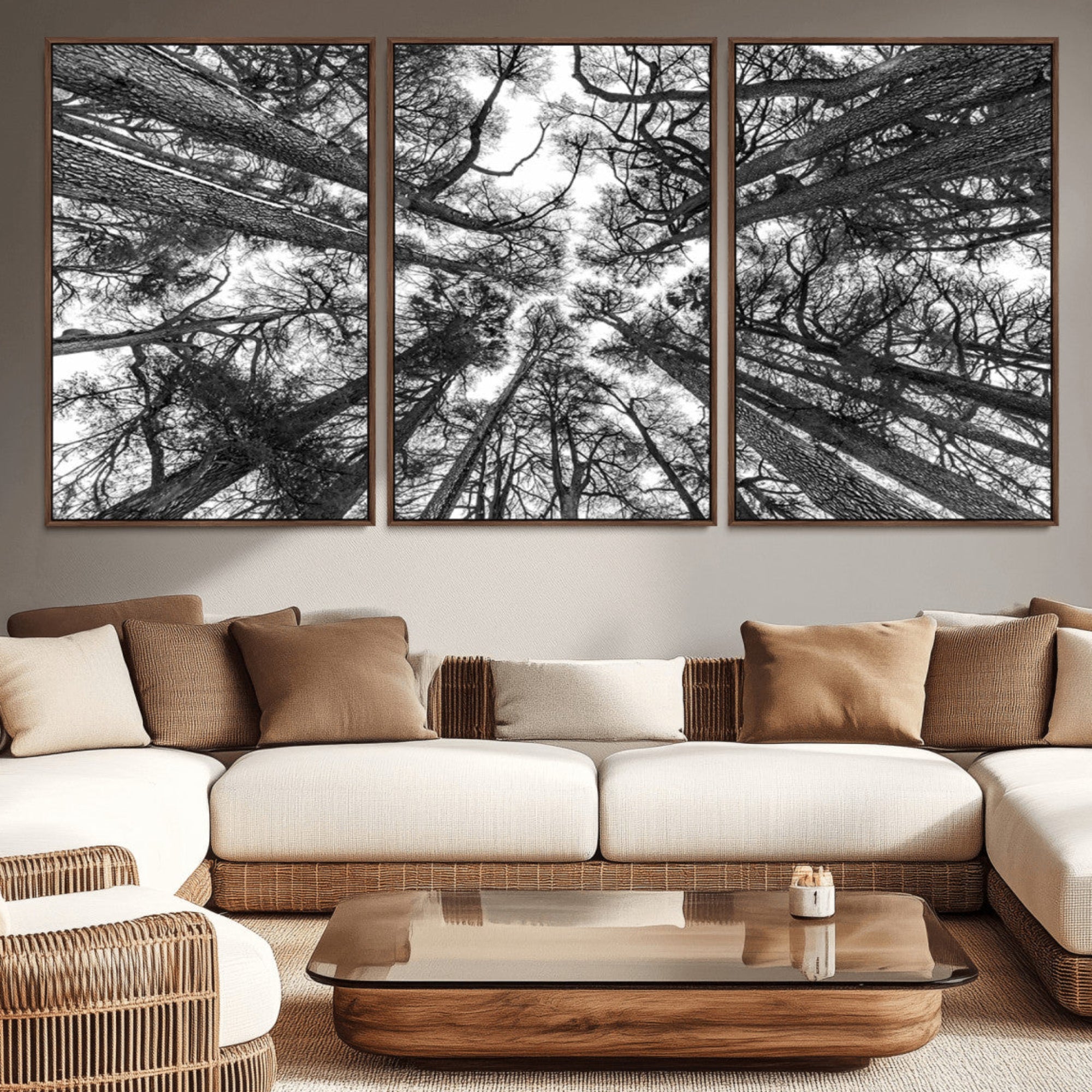 33934-MGV-CV-36X24-Trees Contemporary Art Canvas Print