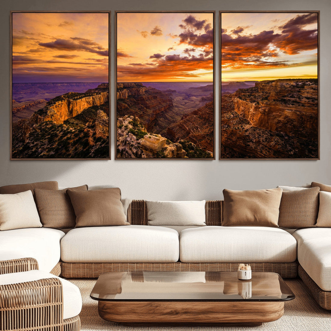 Grand Canyon Wall Art Canvas Print