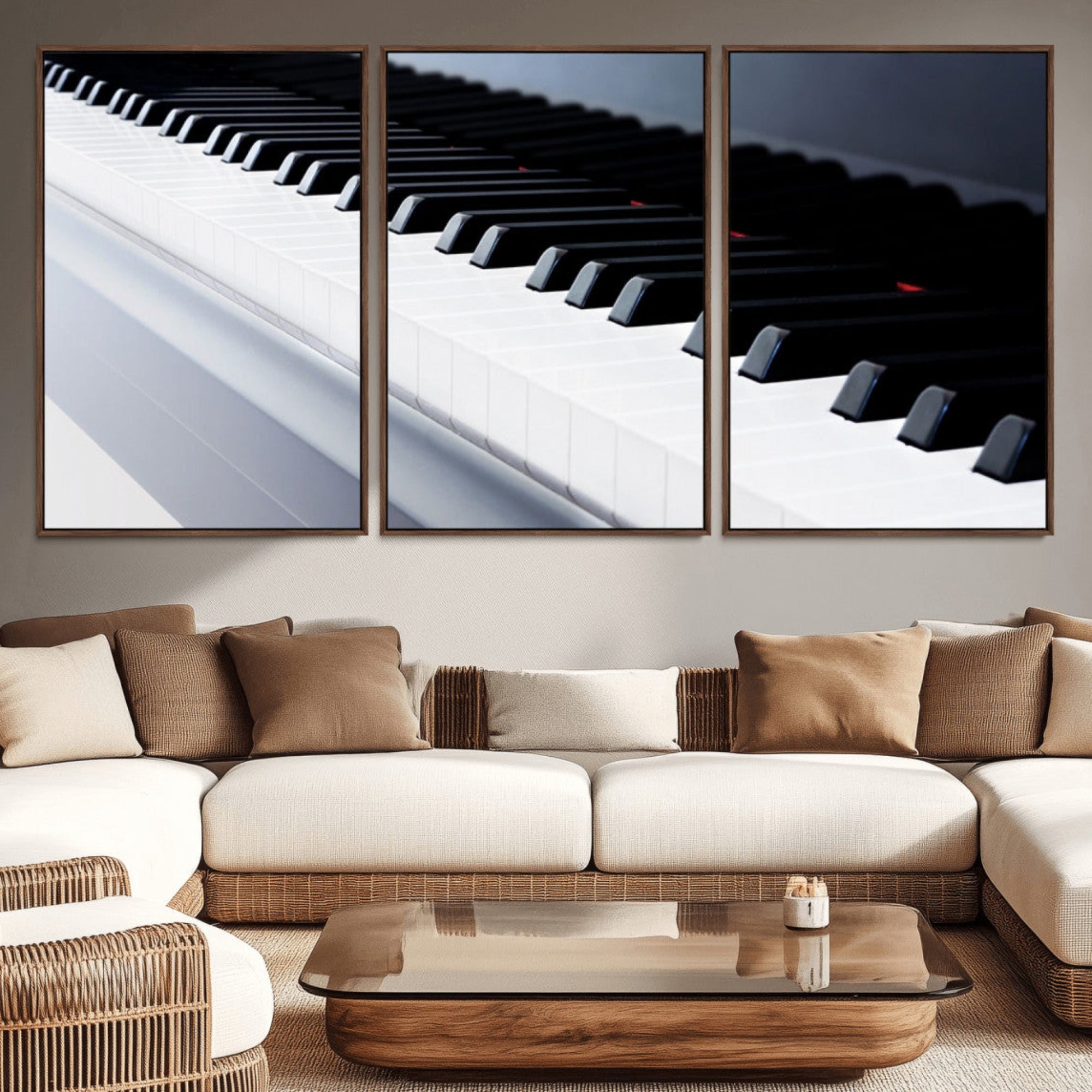 73351-MGV-CV-36X24-Piano Artwork Canvas Wall Art Print