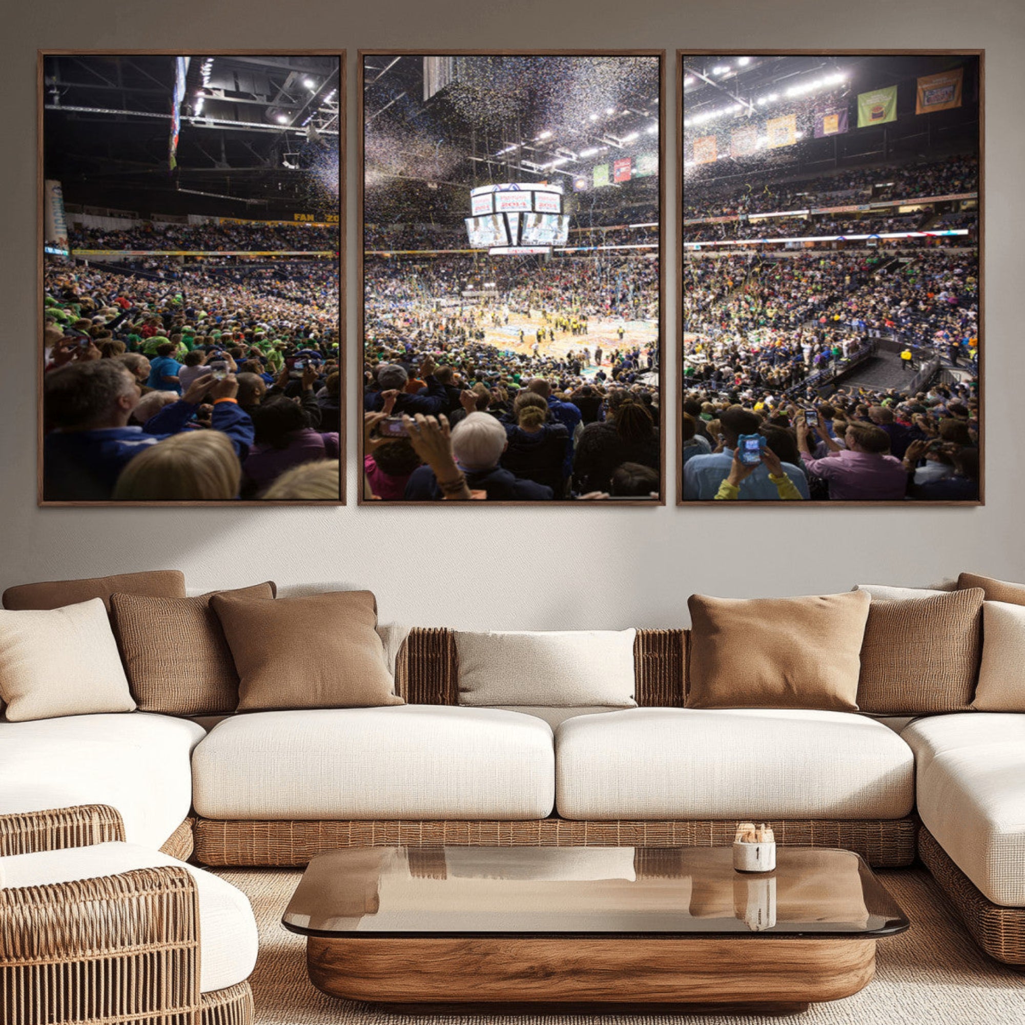 66251-MGV-CV-36X24-Bridgestone Arena Wall Art Canvas | Nashville Predators Hockey Team Print | Canvas Print | Ready to