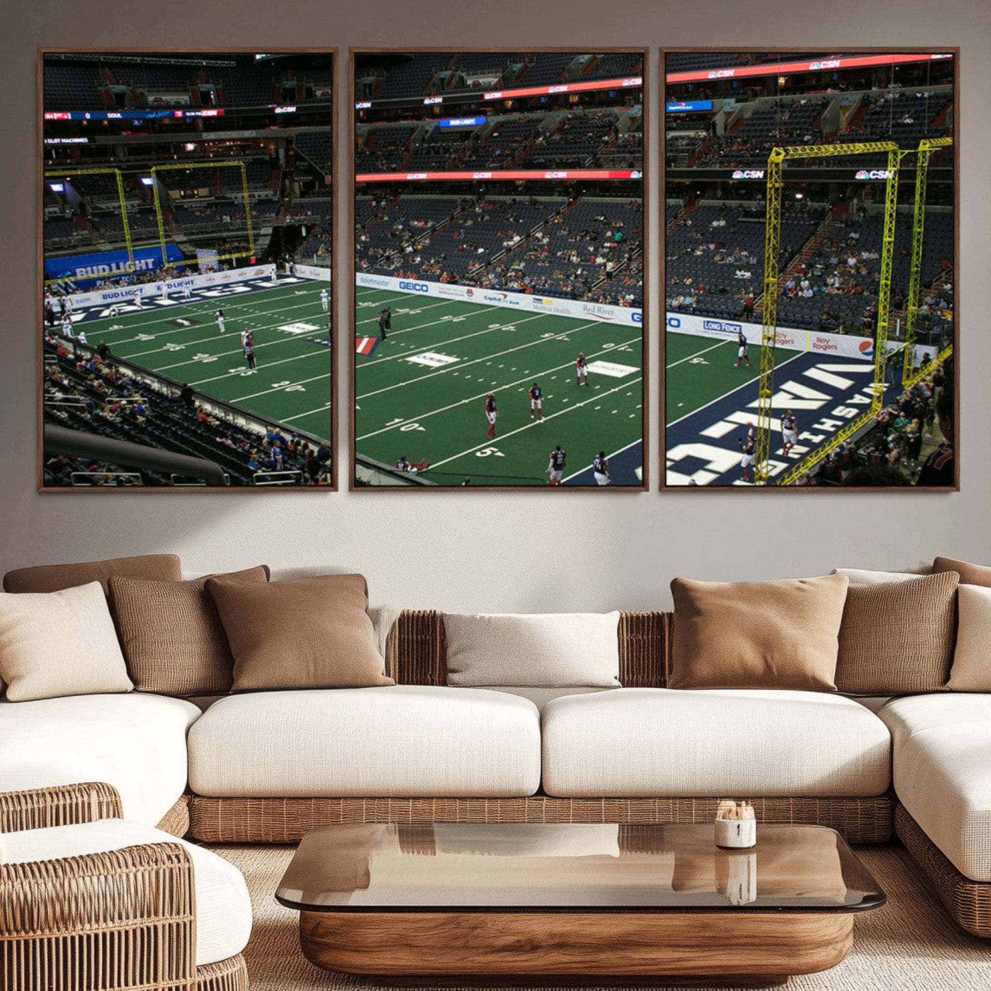 40845-MGV-CV-36X24-Capital One Arena Wall Art | Washington Wizards & Capitals Print | Canvas Print | Ready to Hang |