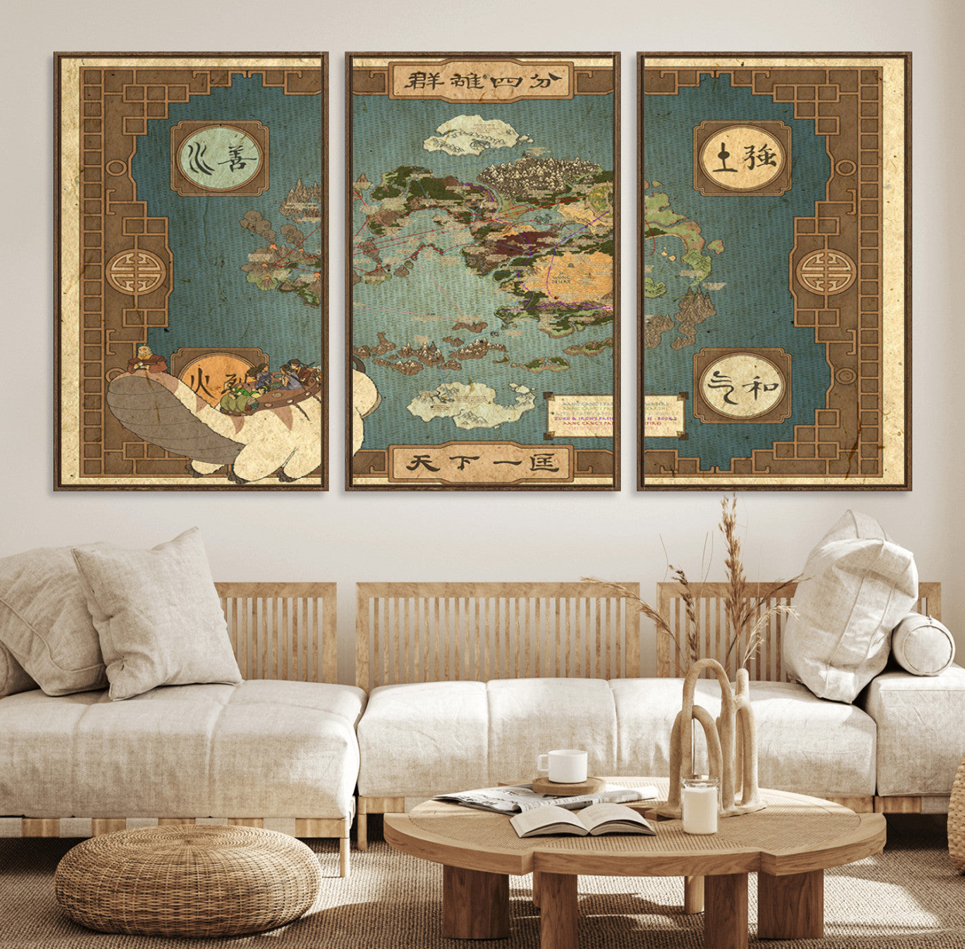 MGV-FC-60X30-3P - Push Pin World Map Canvas Print – Framed Wall Art for Couples to Track Their Travels – Anniversary