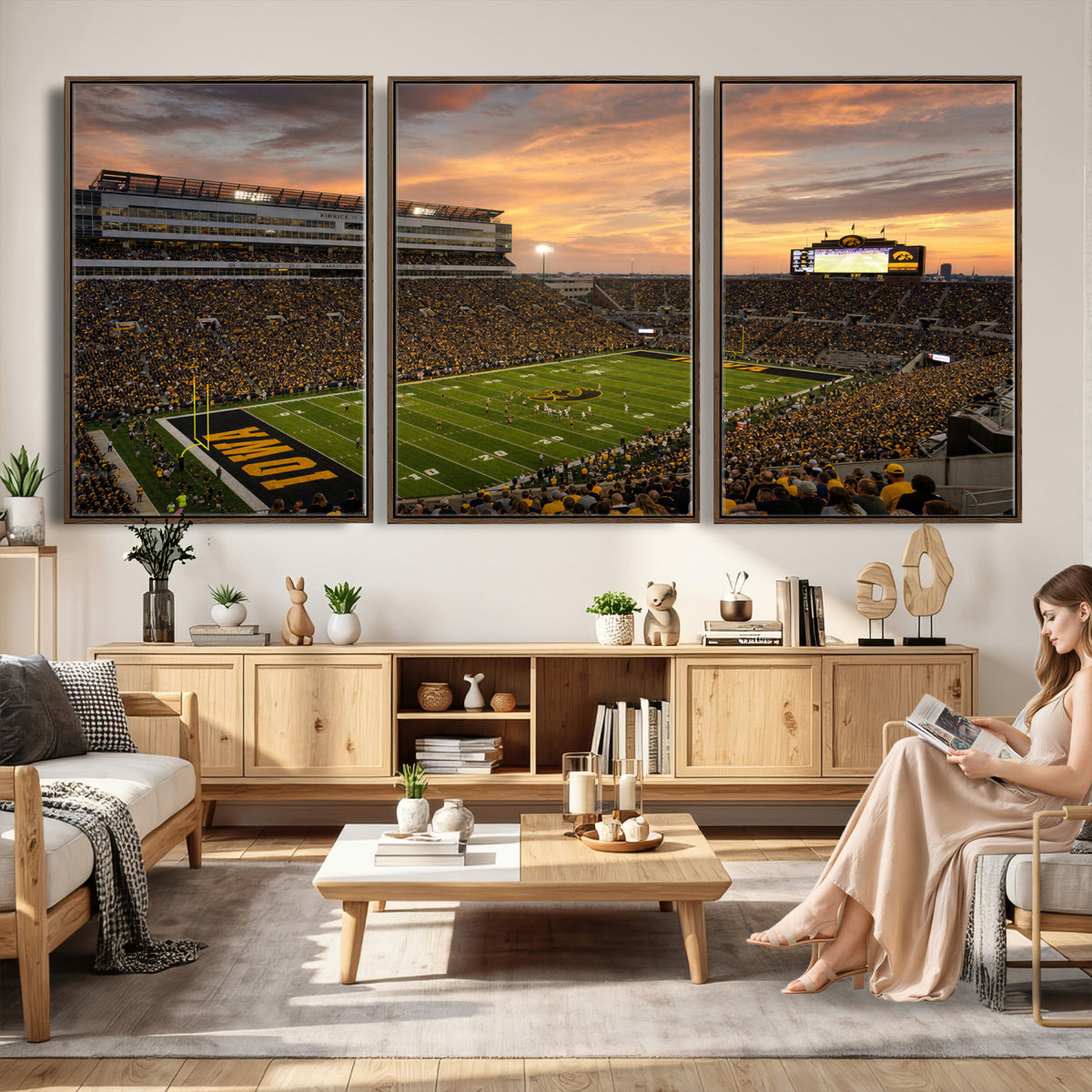 84993181-MGV-CV-36X24 - Stadium Wall Art Canvas Print