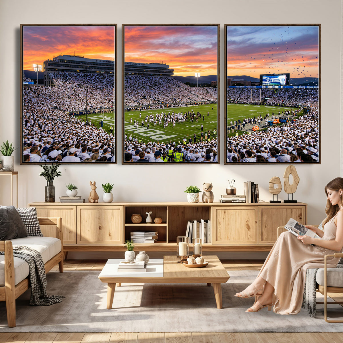 73603863-MGV-CV-36X24 - Stadium Wall Art Canvas Print