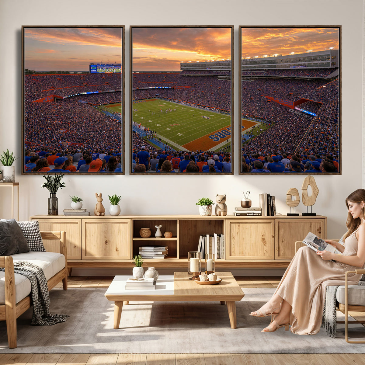 48009171-MGV-CV-36X24 - Stadium Wall Art Canvas Print