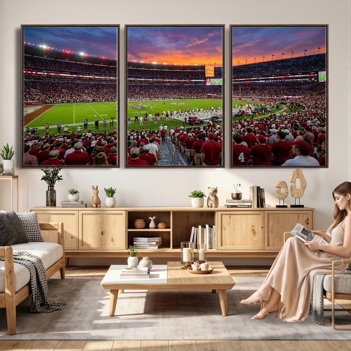47822048-MGV-CV-36X24 - Stadium Wall Art Canvas Print