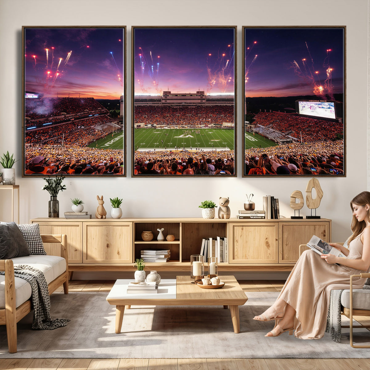 57314829-MGV-CV-36X24 - Stadium Wall Art Canvas Print
