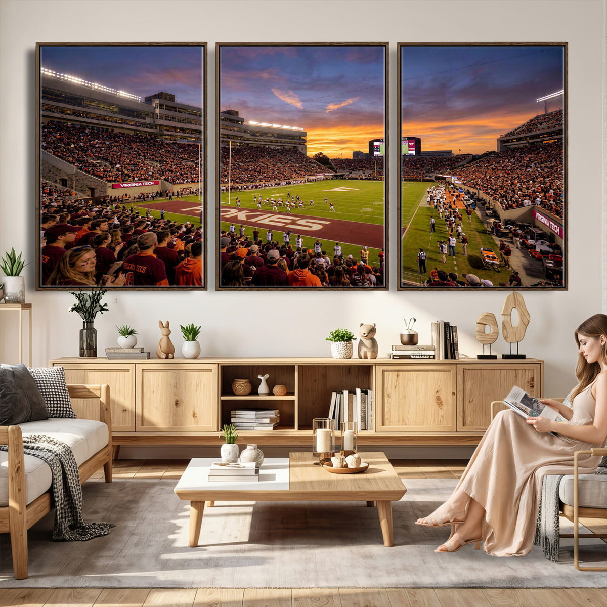87141841-MGV-CV-36X24 - Stadium Wall Art Canvas Print