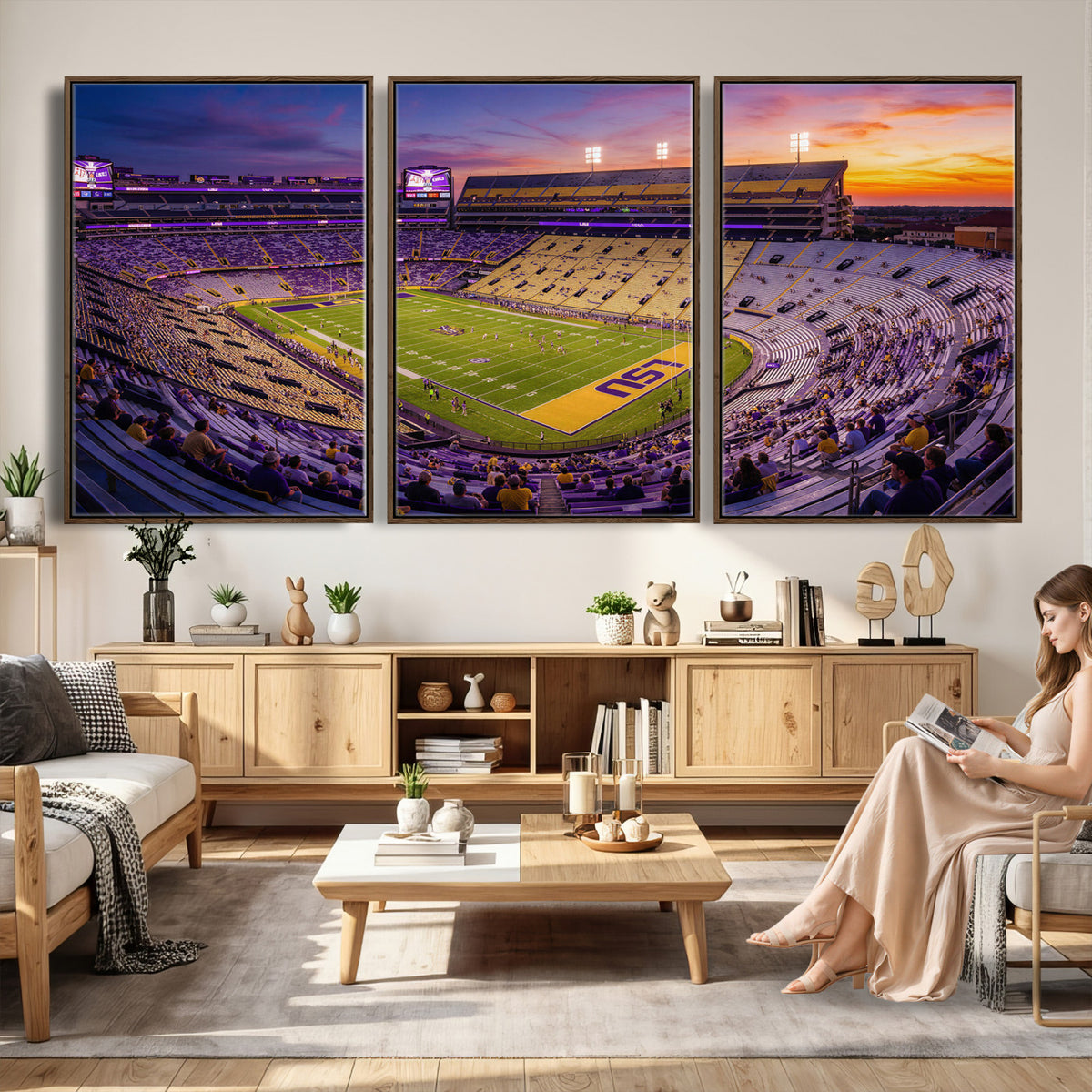 21378512-MGV-CV-36X24 - Stadium Wall Art Canvas Print
