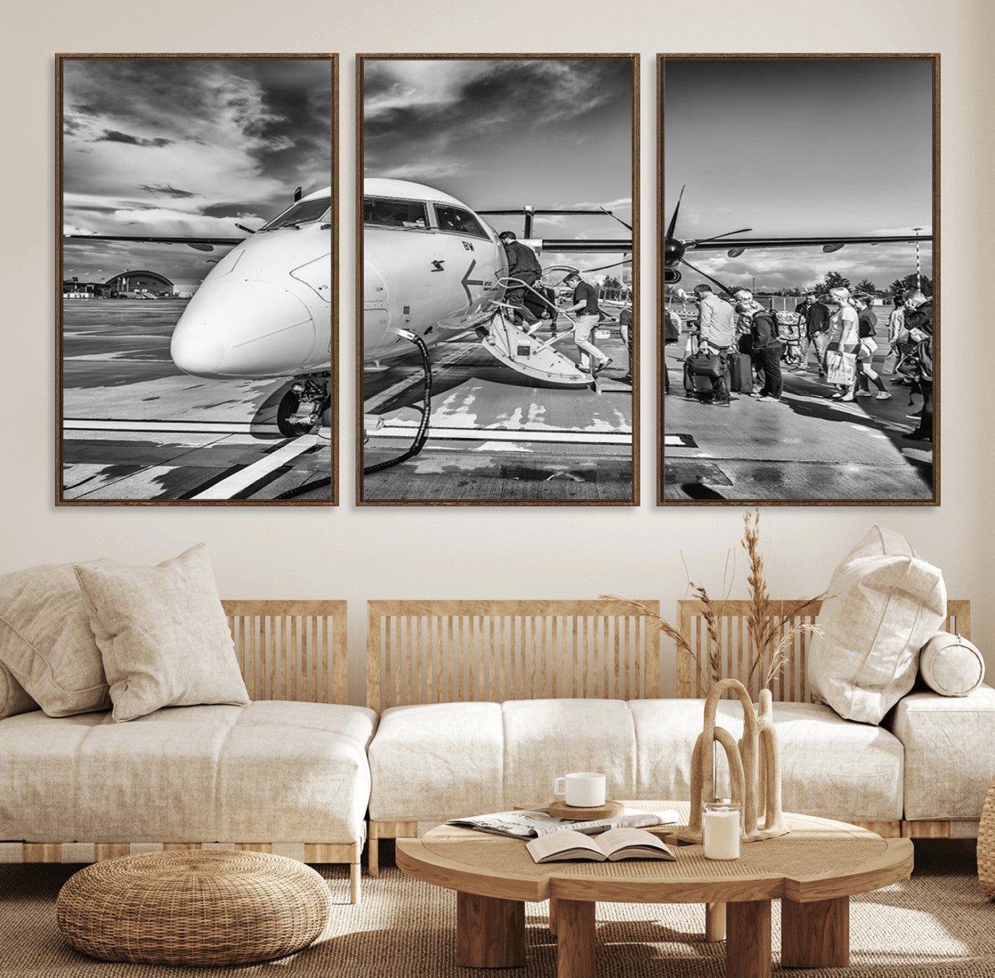 77340-MGV-FC-60X30-3P_Walnut-Planet Wall Art Canvas Print
