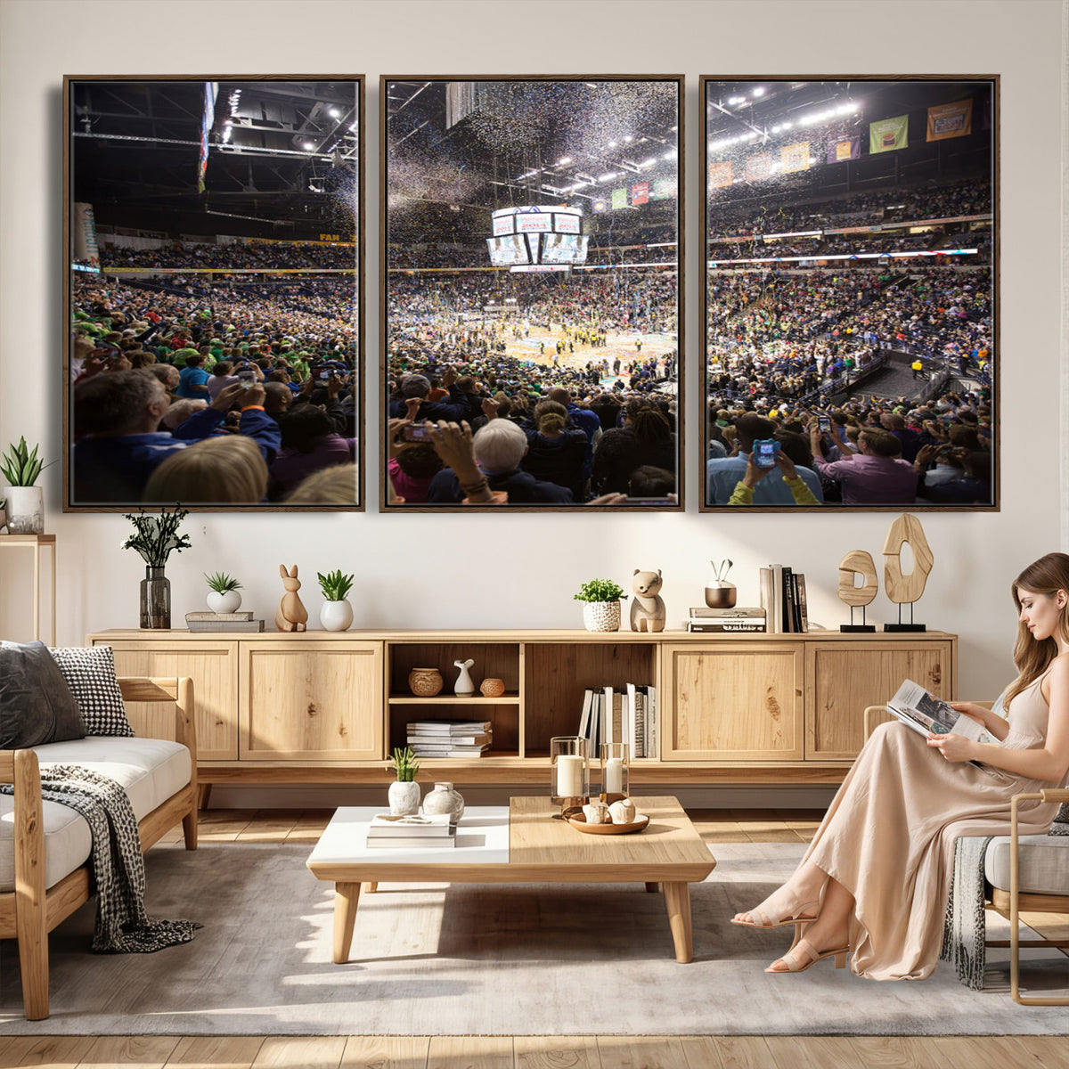 66251-MGV-CV-36X24 - Bridgestone Arena Wall Art Canvas, Nashville Predators