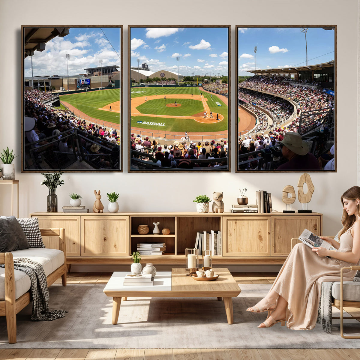 80409-MGV-CV-36X24 - The Texas A&M University Aggies Athletics Team Print