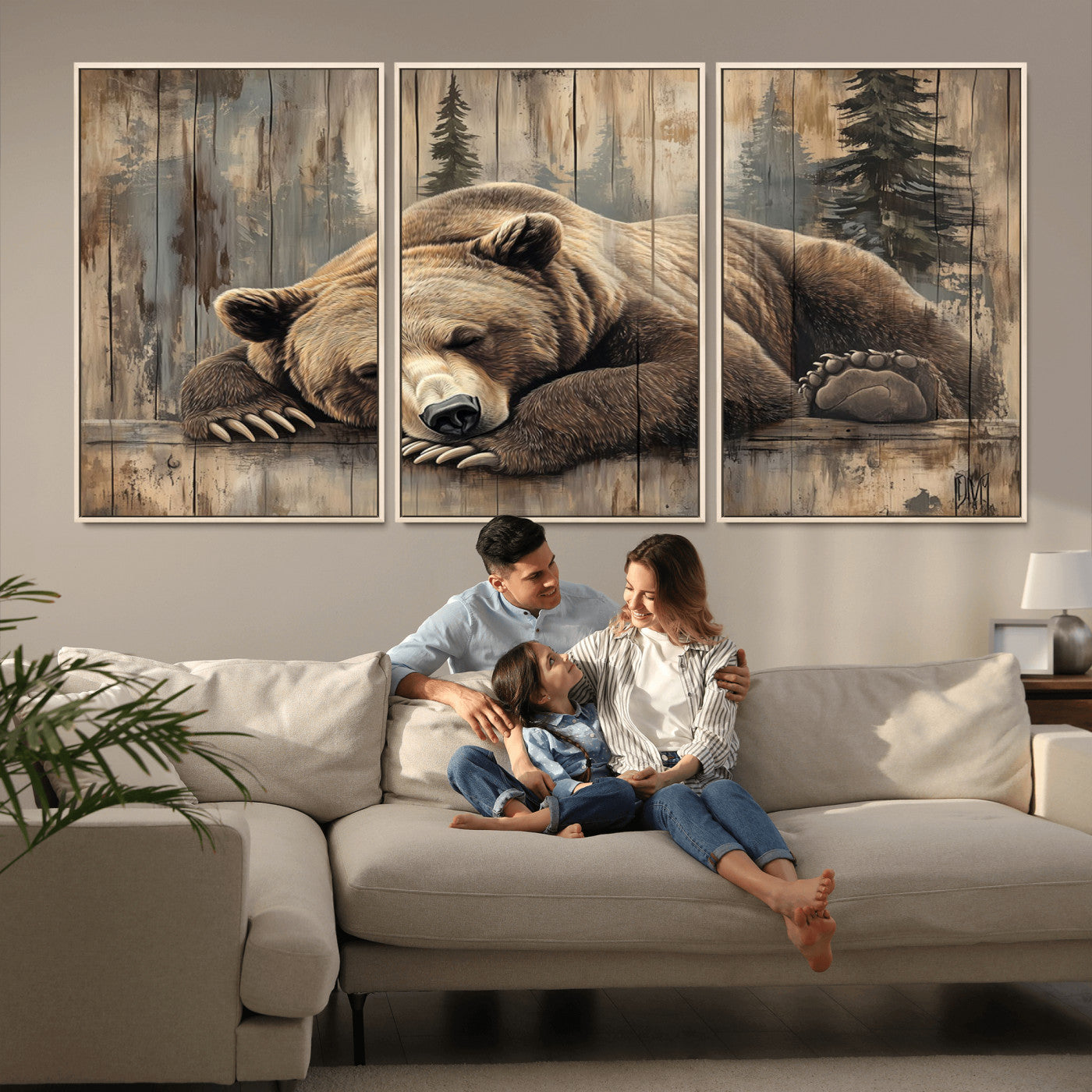 MGV-FC-60X30-3P - Wall Art Canvas Print